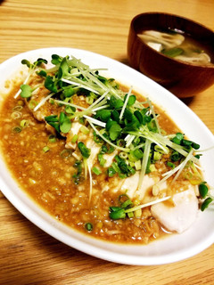 鶏胸し~っとり⭐辛くない!コク旨よだれ鶏-レシピのメイン写真