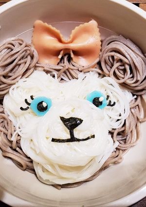 キャラ弁　素麺　シェリーメイ-レシピのメイン写真
