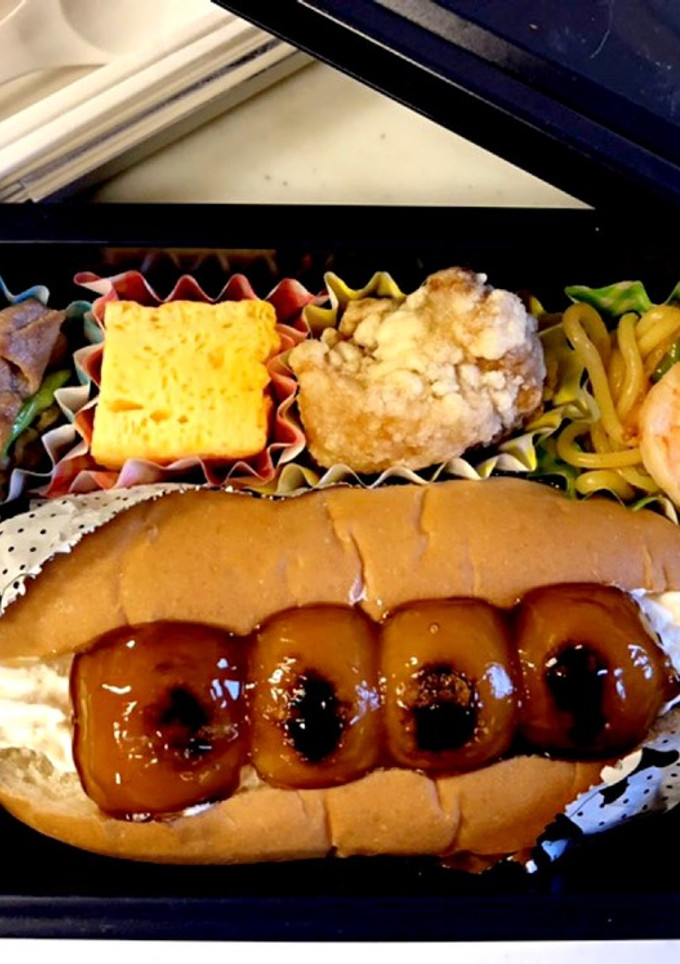 中学生弁当日記（みたらしドッグ編）-レシピのメイン写真
