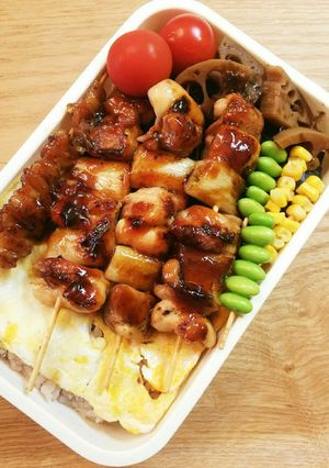 お弁当！焼鳥(9/4)-レシピのメイン写真