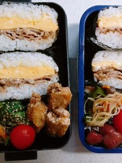 ☆高校生娘と私のお弁当☆98-レシピのメイン写真