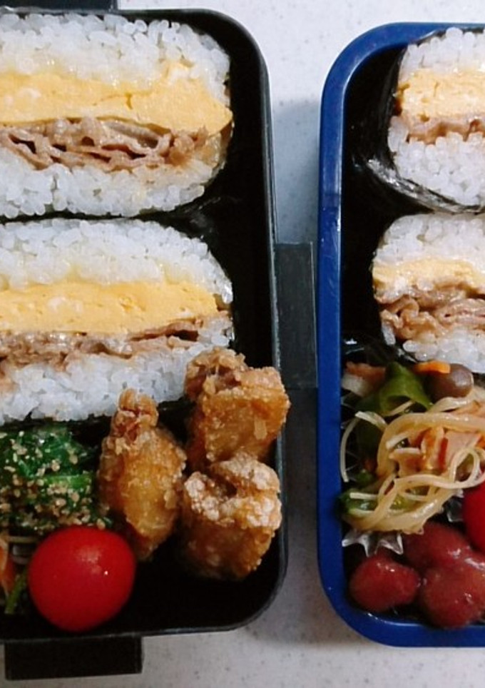 ☆高校生娘と私のお弁当☆98-レシピのメイン写真