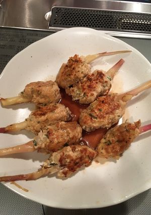 谷中生姜のつくね-レシピのメイン写真
