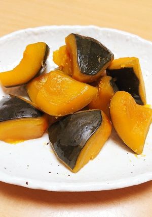 ポンのかぼちゃの煮物-レシピのメイン写真