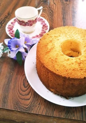 爽やかレモンシフォンケーキ-レシピのメイン写真
