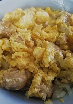 ヤマキめんつゆ(2倍濃縮)の親子丼-レシピのメイン写真