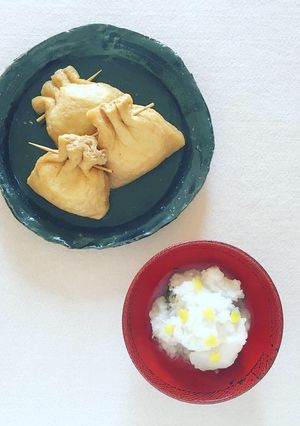 簡単和食！鶏きんちゃく＆鱈のみぞれ蒸し-レシピのメイン写真