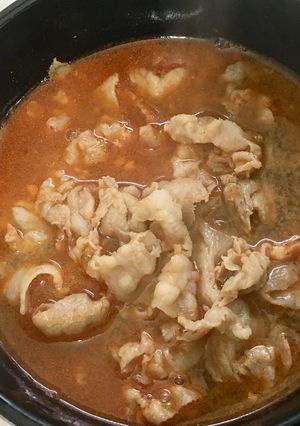 鰹出汁ピリ辛つけ麺！-レシピのメイン写真