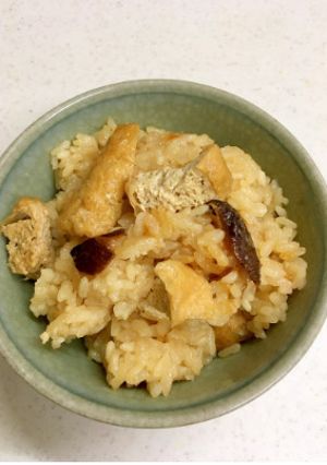 油あげご飯（福井の郷土料理）-レシピのメイン写真