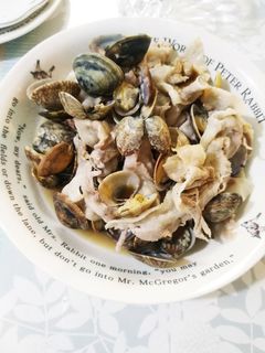 簡単に♪豚肉とあさり蒸し-レシピのメイン写真
