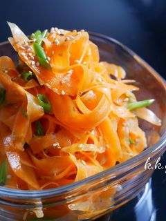 ごま油香る にんじんナムル-レシピのメイン写真