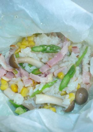 電子レンジで♪チーズリゾット風-レシピのメイン写真