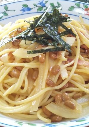 納豆すぱげてぃー-レシピのメイン写真