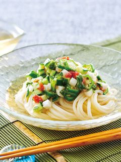 だし風ぶっかけうどん-レシピのメイン写真