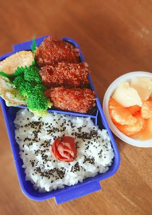 ソースかつ弁当-レシピのメイン写真