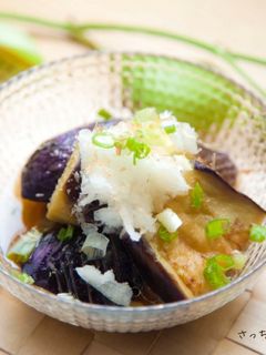 ナスの揚げ浸し⁂麺つゆで簡単-レシピのメイン写真