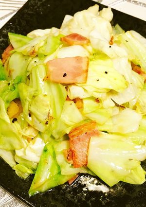 簡単でとまらないキャベツのナンプラー炒め-レシピのメイン写真