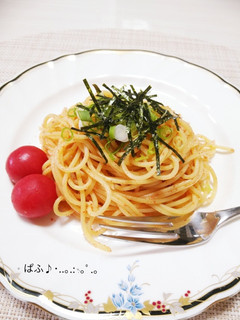 あかりで簡単!たらこパスタ お弁当にも-レシピのメイン写真