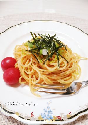 あかりで簡単！たらこパスタ 　お弁当にも-レシピのメイン写真