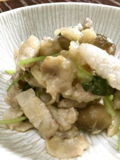美人レシピ・豚バラ肉のみぞれ和え-レシピのメイン写真