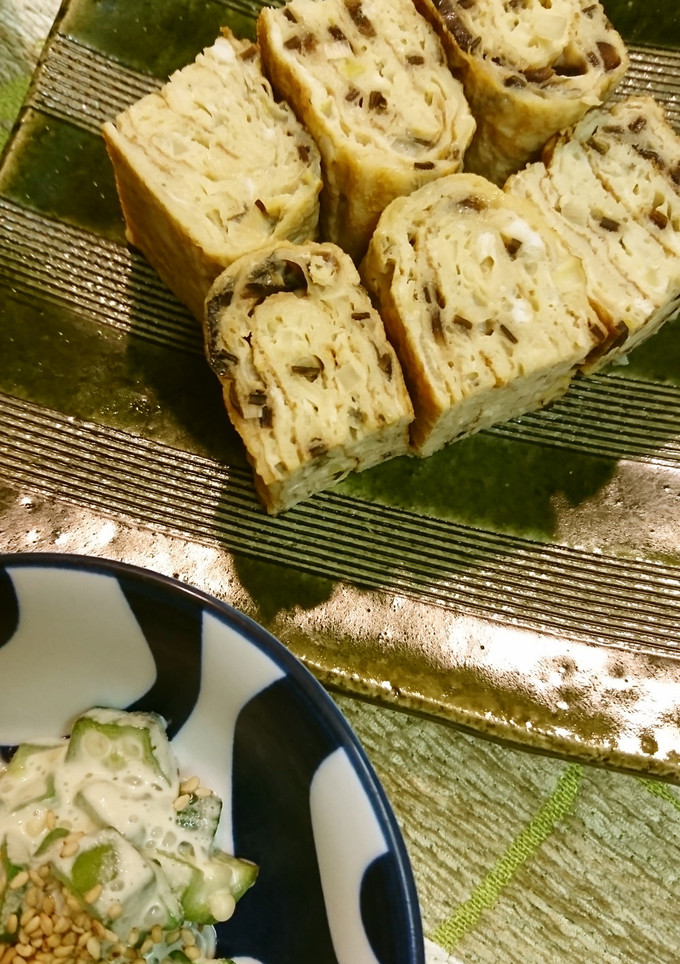 昆布の佃煮の卵焼き-レシピのメイン写真