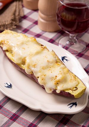 甘じょっぱい♪スイートポテトグラタン-レシピのメイン写真