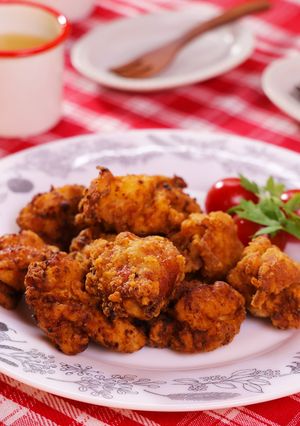 鶏もも肉で♪衣ザクザク☆フライドチキン-レシピのメイン写真