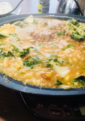 エゴマもんじゃ-レシピのメイン写真