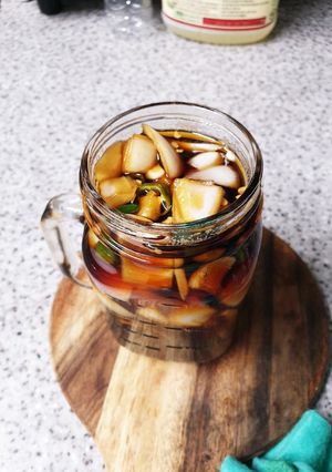 양파장아찌 (玉ねぎの醤油漬け?)-レシピのメイン写真
