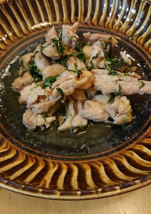 せせりの塩焼き大葉まぶし-レシピのメイン写真