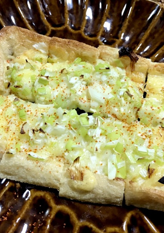 油揚げのねぎチーズ焼き-レシピのメイン写真