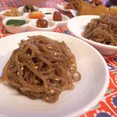 รูปของ 糸こんにゃくの炒め物（焼肉のたれ）