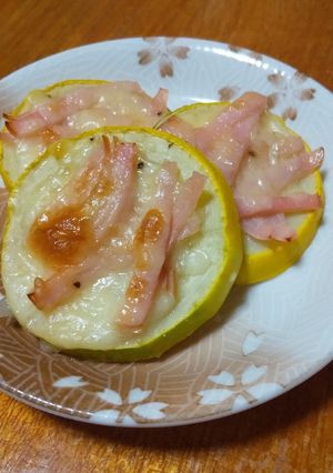 ズッキーニのハムチーズ焼き-レシピのメイン写真