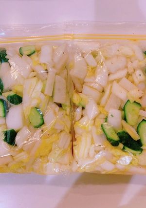わが家のカンタン漬物-レシピのメイン写真