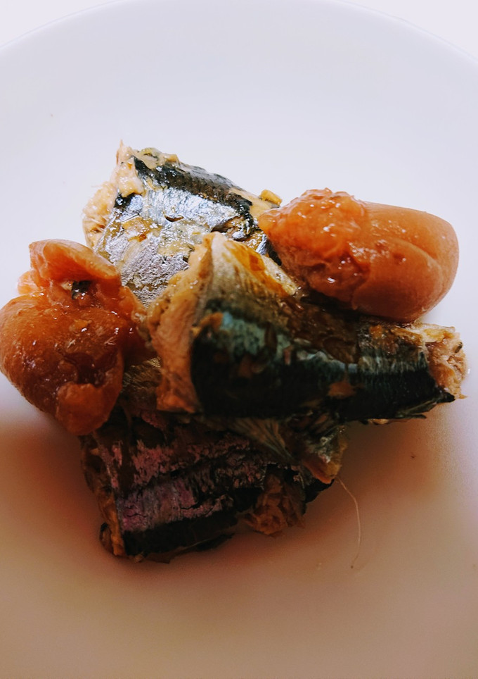 簡単秋刀魚の梅煮‼️-レシピのメイン写真
