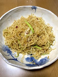 ペペロンチーノ風簡単焼きそば-レシピのメイン写真