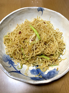 ペペロンチーノ風簡単焼きそば-レシピのメイン写真