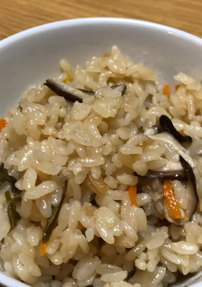 しいたけの炊き込みご飯-レシピのメイン写真