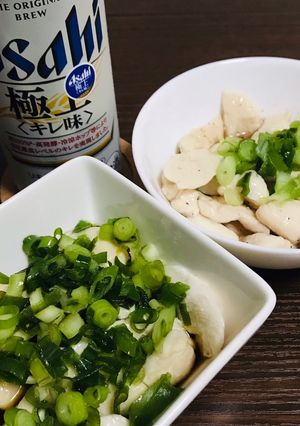 水晶鶏でさっぱりお摘み2品-レシピのメイン写真