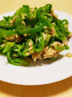 レンジで☆無限ピーマン-レシピのメイン写真