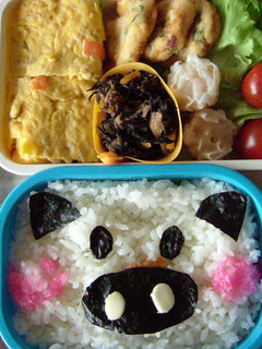 キャラ弁 簡単、ブタちゃん-レシピのメイン写真