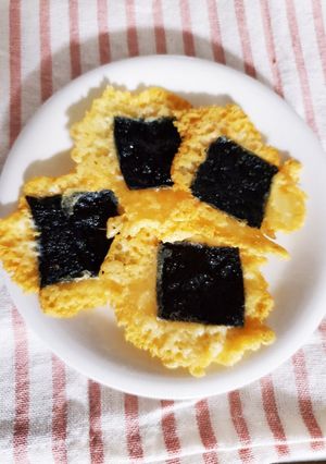 おつまみに♪ツナ入りパリパリチーズ海苔-レシピのメイン写真
