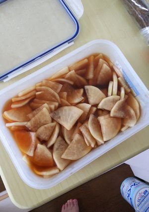 大根のたまり漬け-レシピのメイン写真
