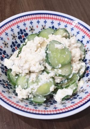 練りゴマ無しでも濃厚◯胡瓜の白和え-レシピのメイン写真