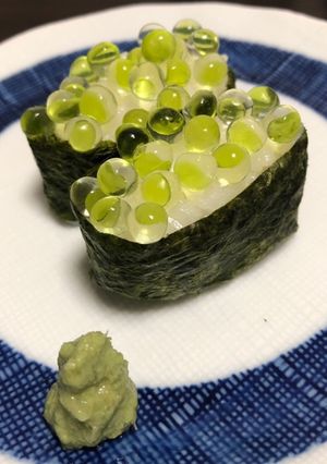 わさビーズ軍艦-レシピのメイン写真