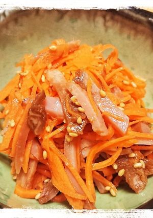 おつまみ☆チャーシューにんじん-レシピのメイン写真