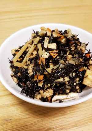 挽肉ストックで簡単⭐具沢山ひじきの煮物⭐-レシピのメイン写真