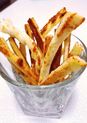 ポリポリ食べる!食パンスティック-レシピのメイン写真