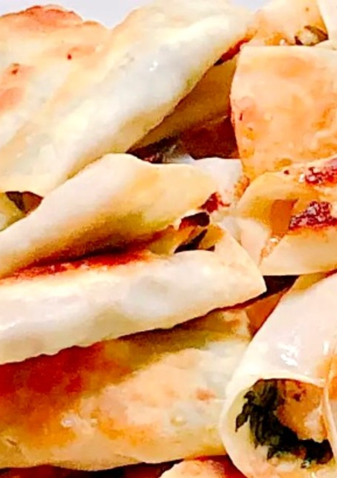 やみつき☆餃子の皮でささみの梅しそ巻き☆-レシピのメイン写真