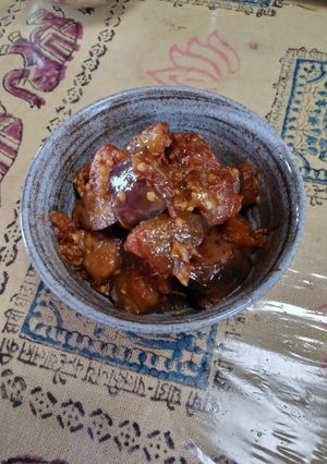 なすびと味噌バター(レンジで簡単)-レシピのメイン写真